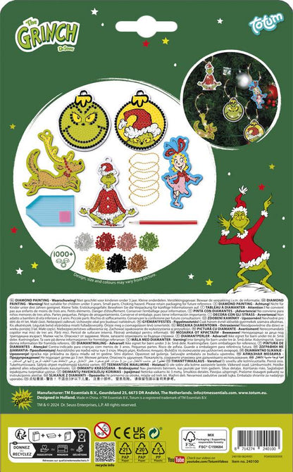 Grinch Diamond Paint Hangers