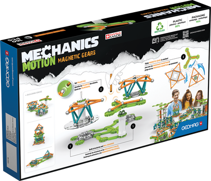 Geomag Mechanics Gravity Motion Magnetic Gears -160 Pieces