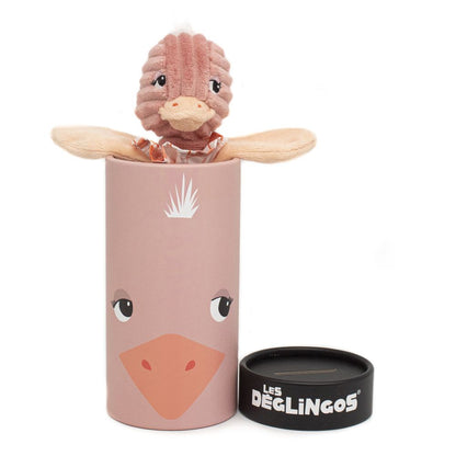 PLUSH SMALL SIMPLY POMELOS THE OSTRICH WITH BOX