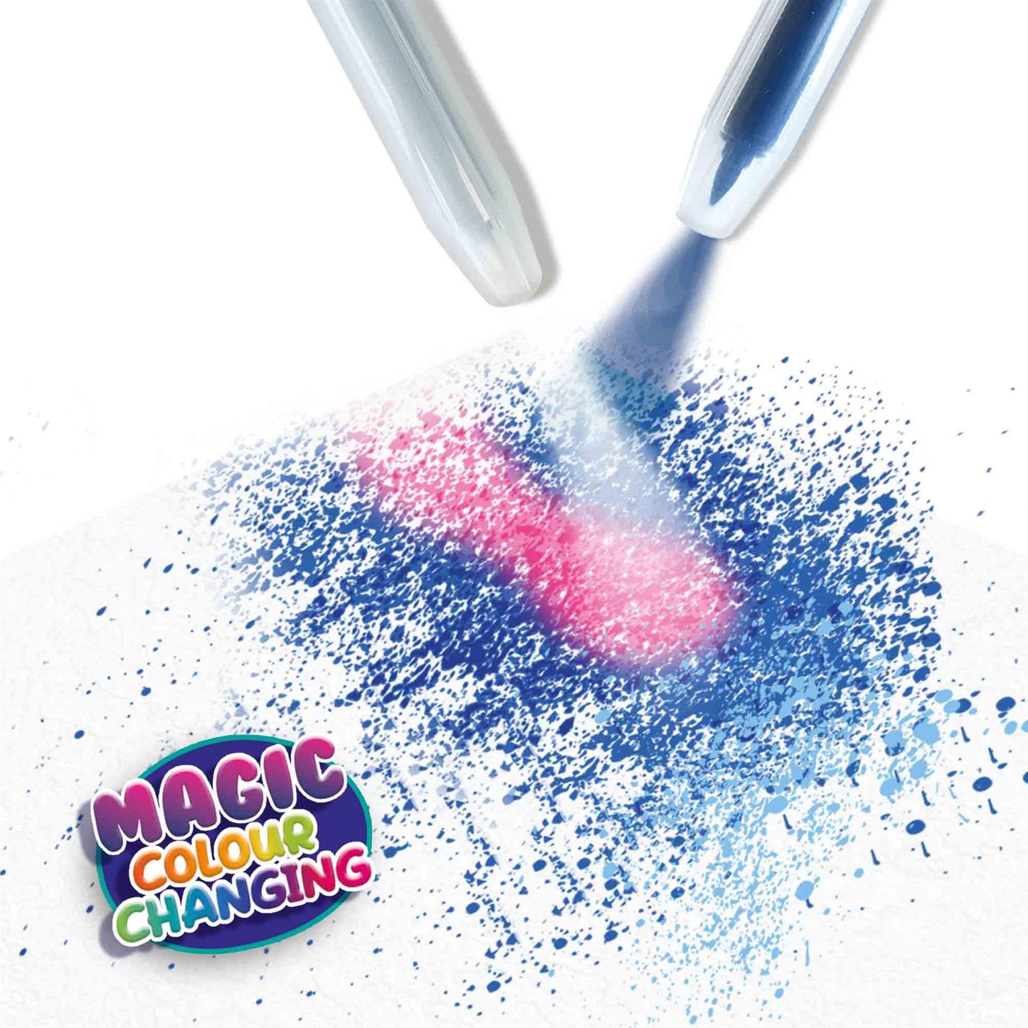 Blow airbrush pens - Magic colour changing