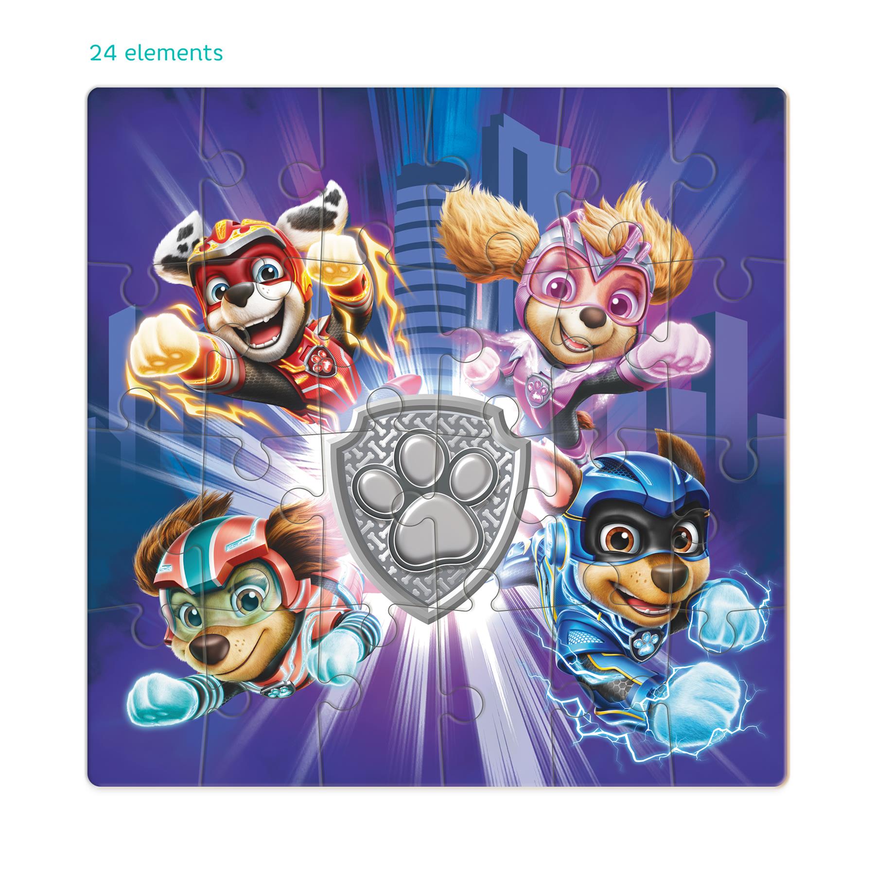 Puzzle Paw Patrol Mighty heros - 24 pcs