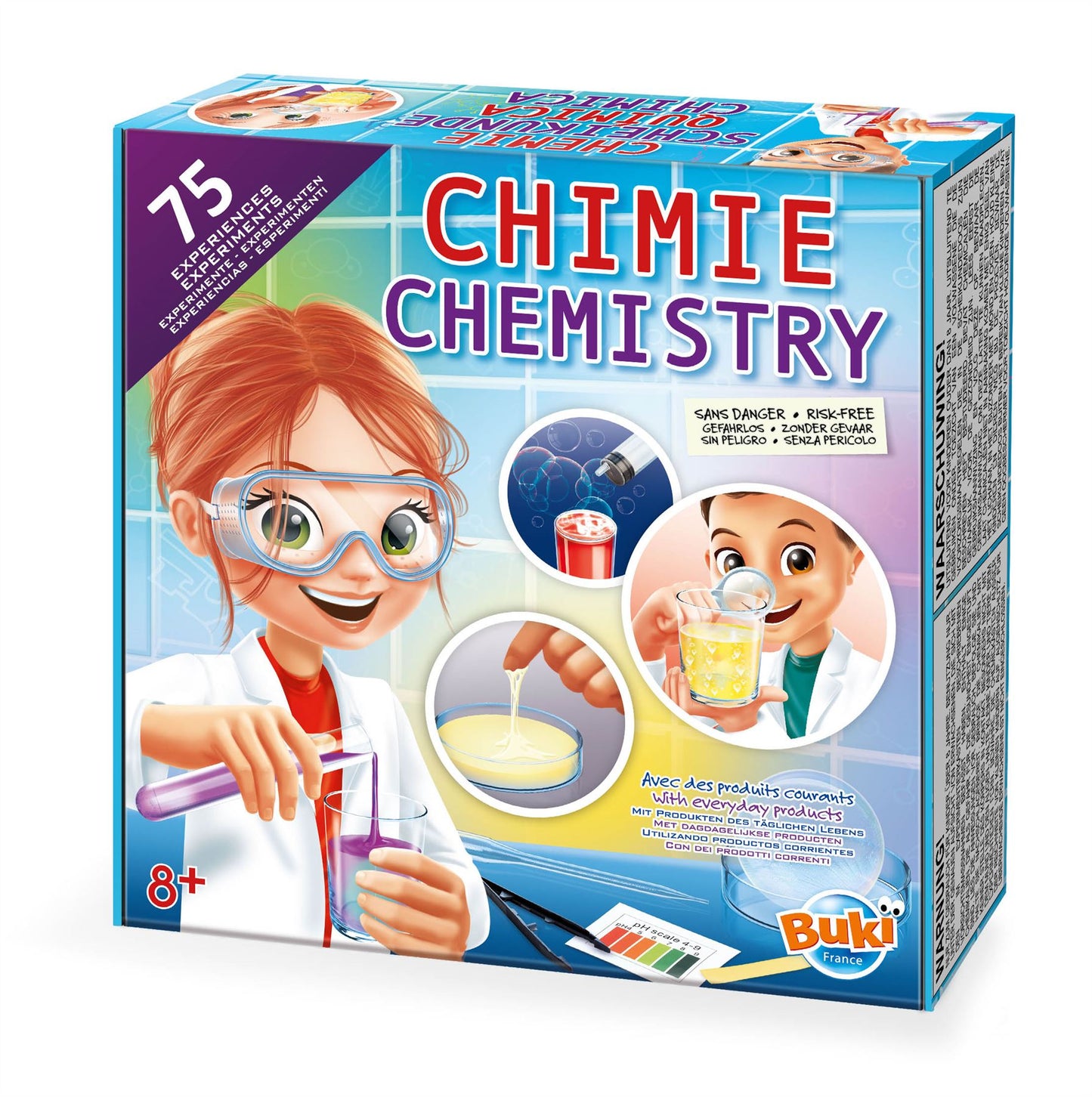 Chemistry Set with 75 Experiments
