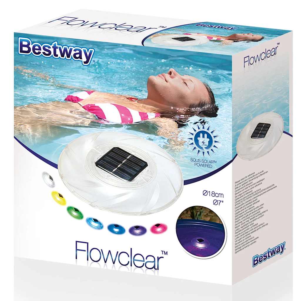 Bestway Floating Solar Light 58111 - Anthracite