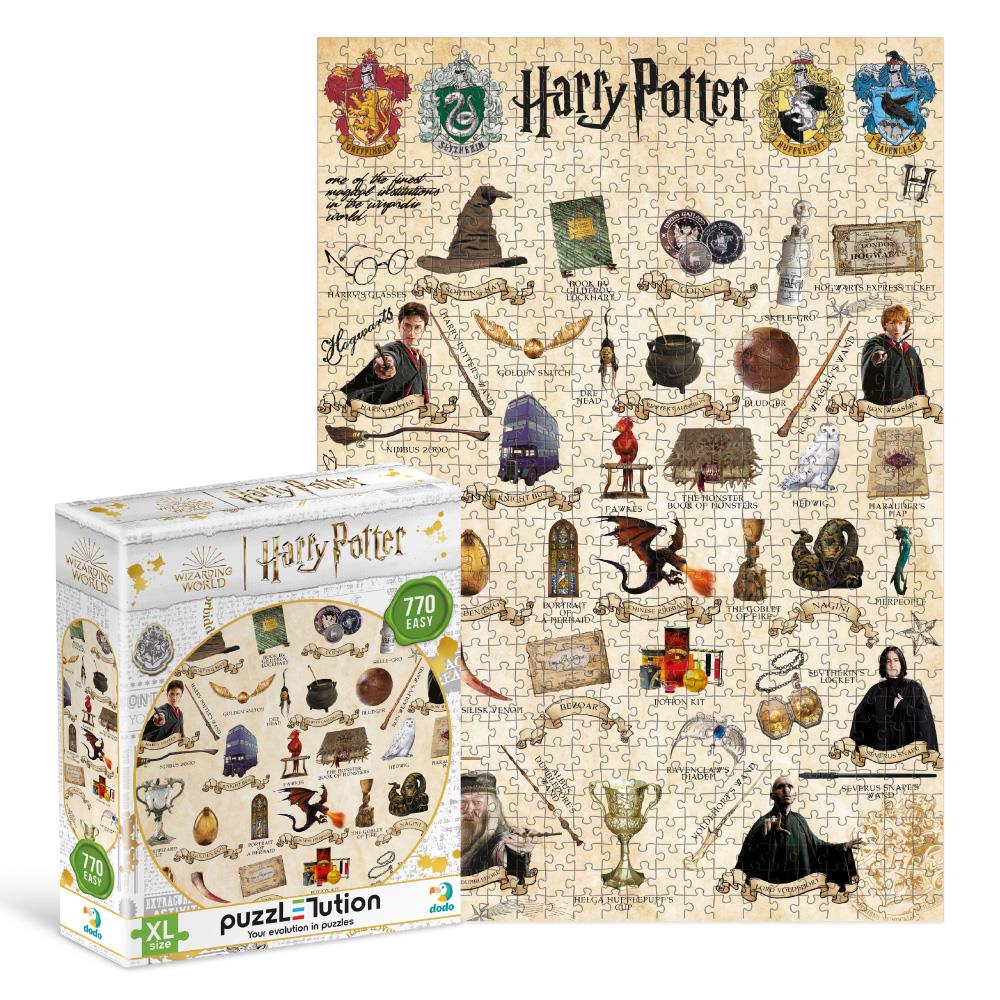 Puzzle Easy-XL Harry Potter. Wizards guide, 770 pcs