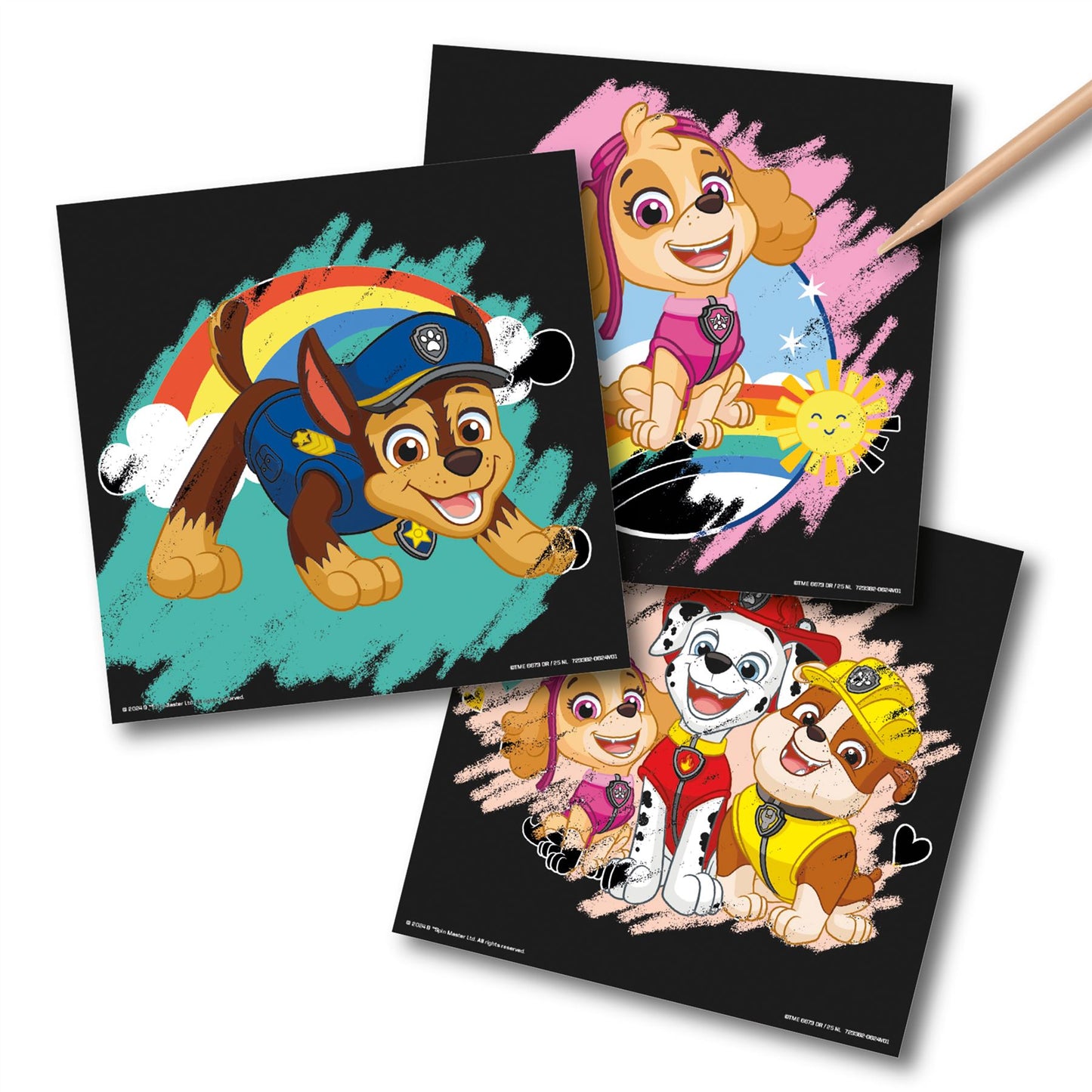 Paw Patrol 6 Scratch Cards