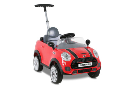 Mini Cooper Play Push Car - Red