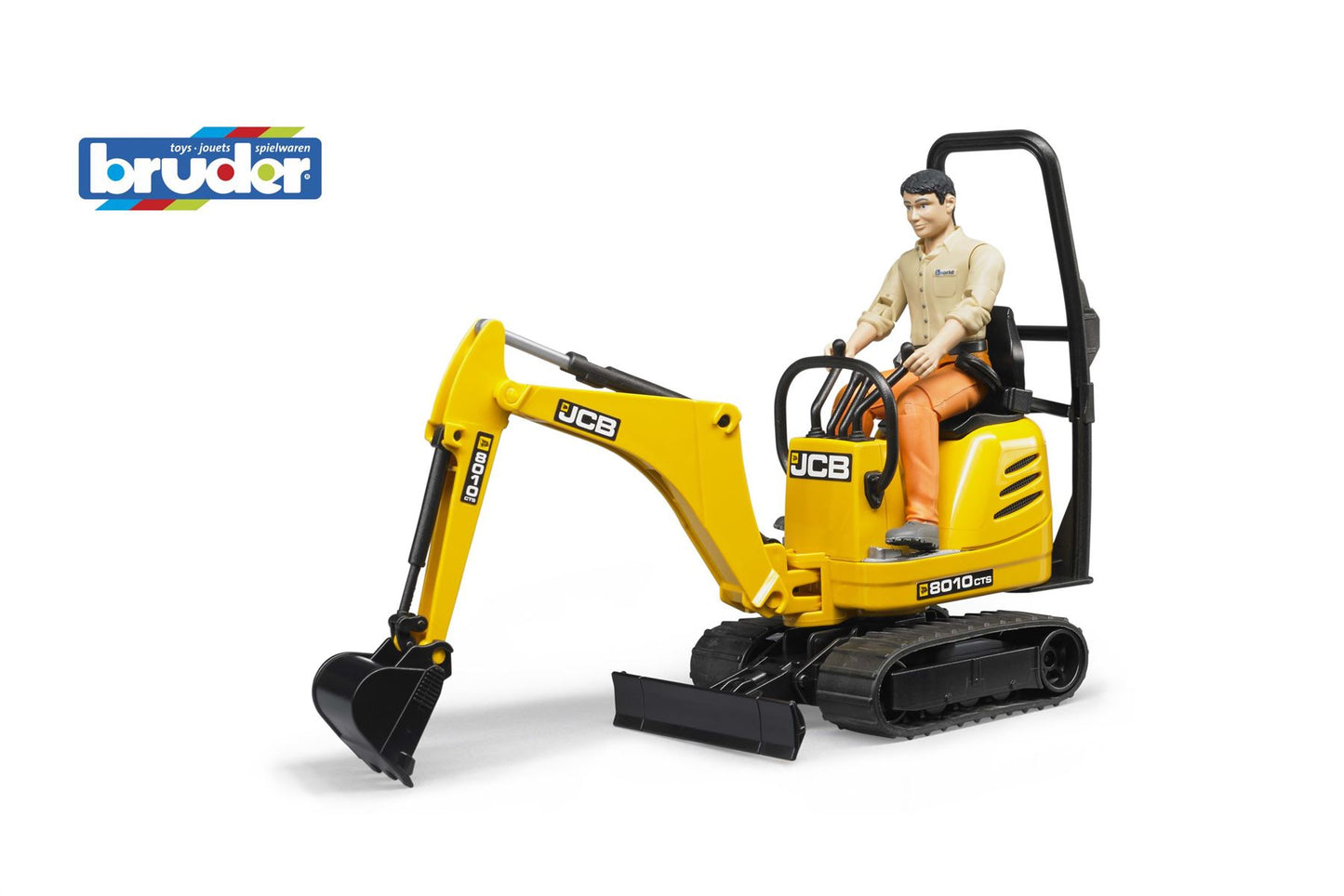 bworld JCB Micro excavator 8010 CTS and construct. worker