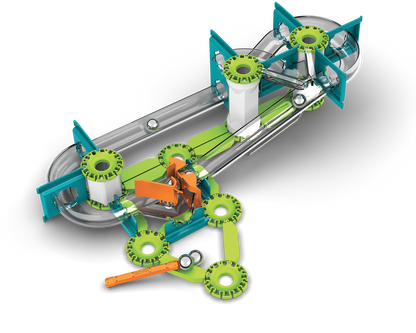 Geomag Mechanics Gravity Magnetic Race Track - 67 Pieces