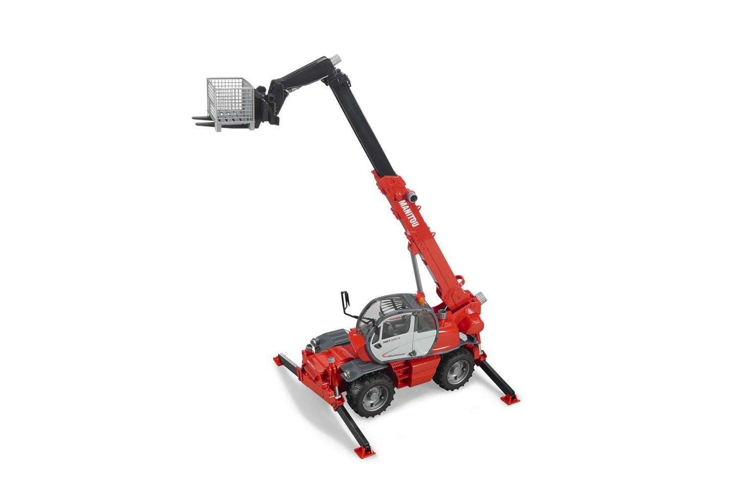 Manitou Telescopic forklift MRT 2150 with accessories