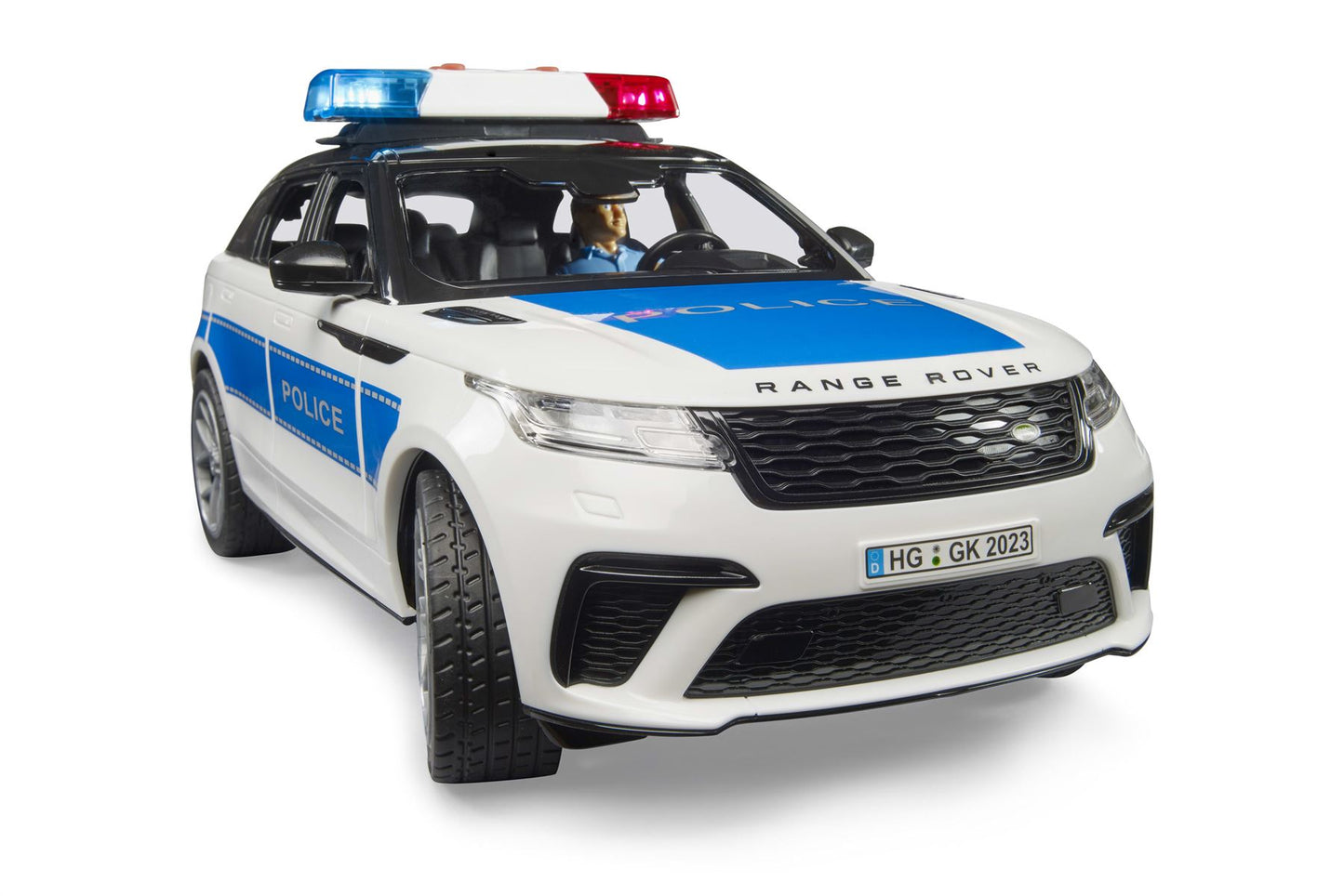 Range Rover Velar Police with policeman - 17145