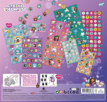 GABBY'S DOLLHOUSE SUPER STICKERSET