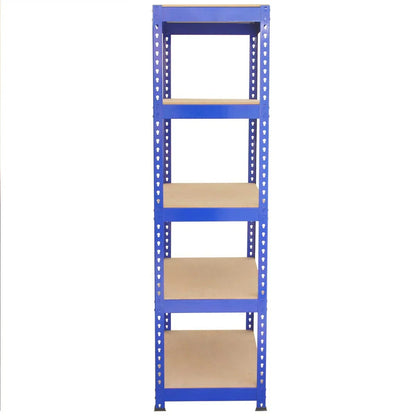 3 x Q-Rax Blue Metal Racking Units 90 x 50 x 180cm