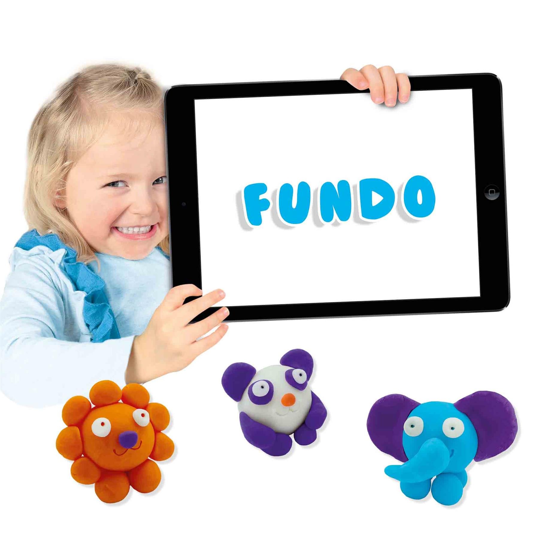 FunDo dough - Wild animals (3x90gr-1x40gr)