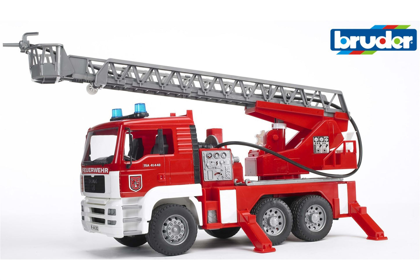 MAN TGA Fire engine with ladder, water pump and L + S Module