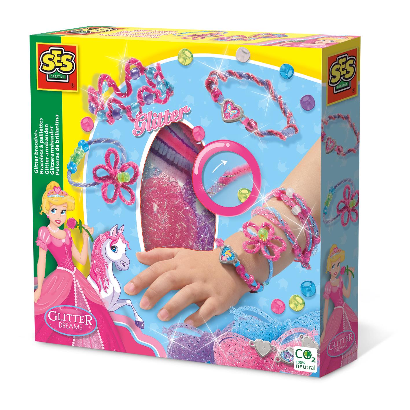Glitter bracelets