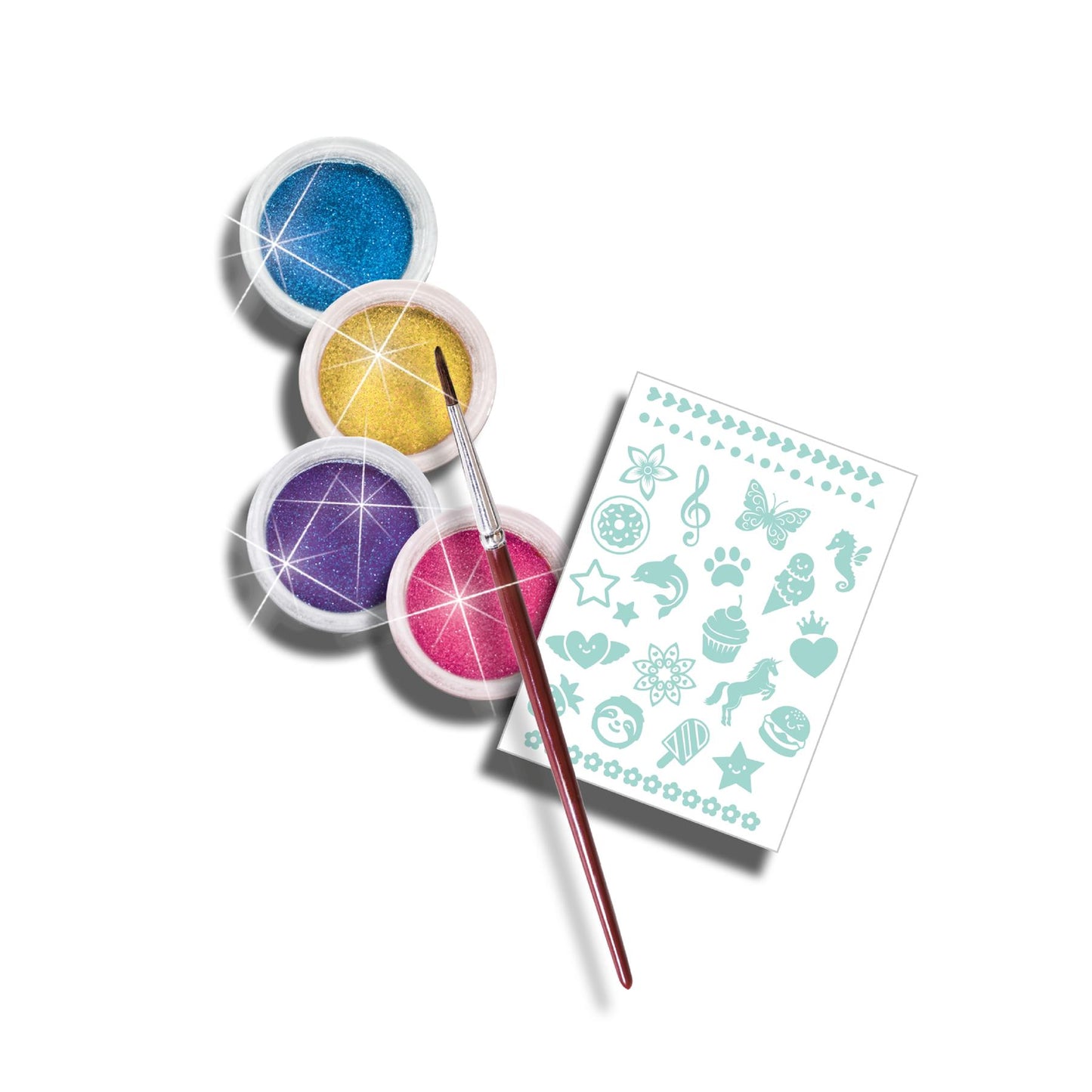 Fashion glitter tattoos