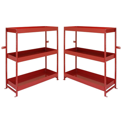 Monster Racking Volcano Metal Van Shelving Unit Duo