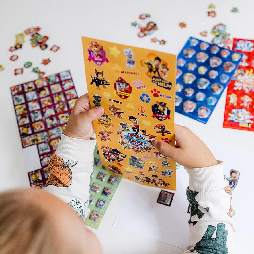 PAW PATROL SUPER STICKER SET