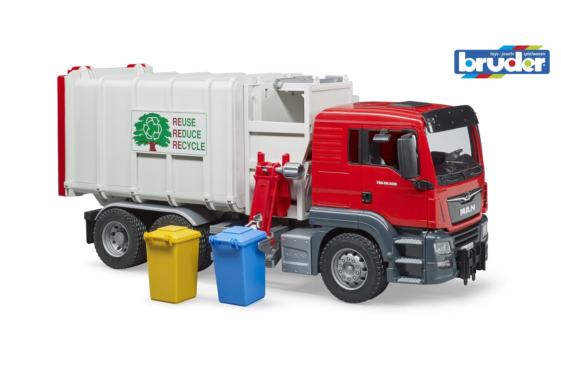 MAN TGS Side loading garbage truck