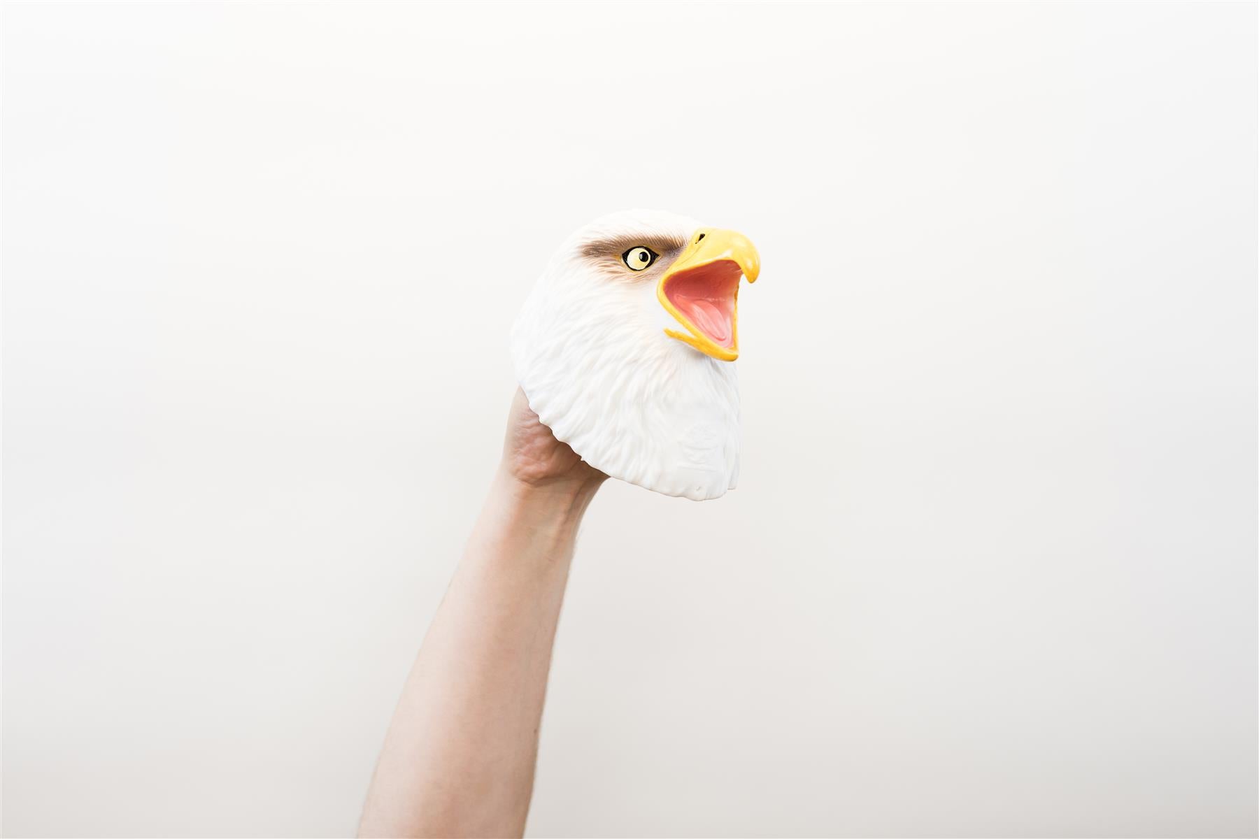 Wild Thingz Hand Puppet - White Eagle