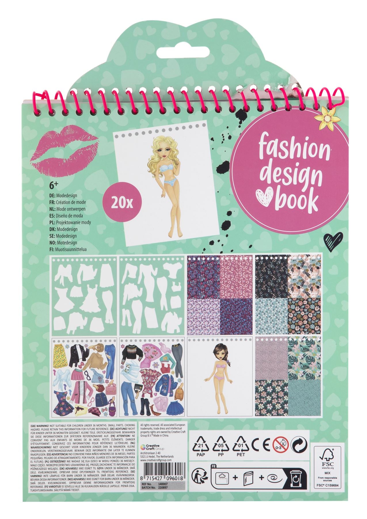 Besties Fashion designer book