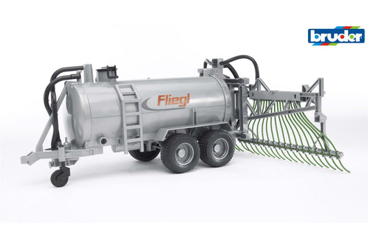 Fliegl barrel trailer with spread tubes