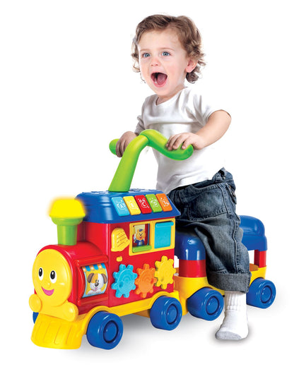 Walker Ride-On Learning Train - Blue