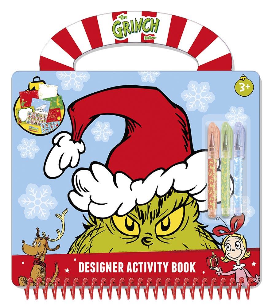 Grinch Designer Activity Book