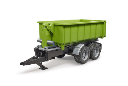 Roll-Off-Container trailer for tractors