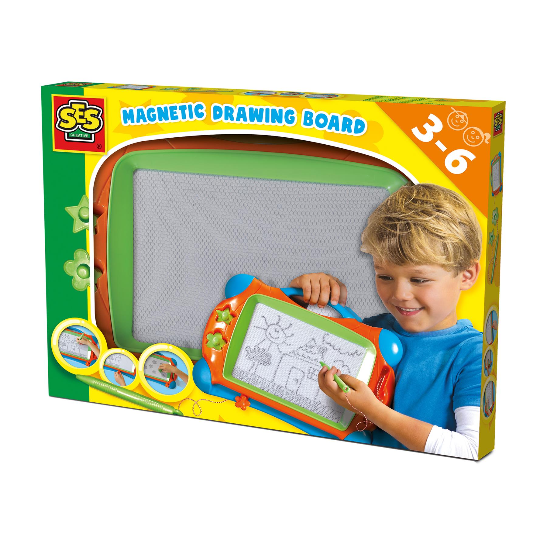 Magnetic drawing board