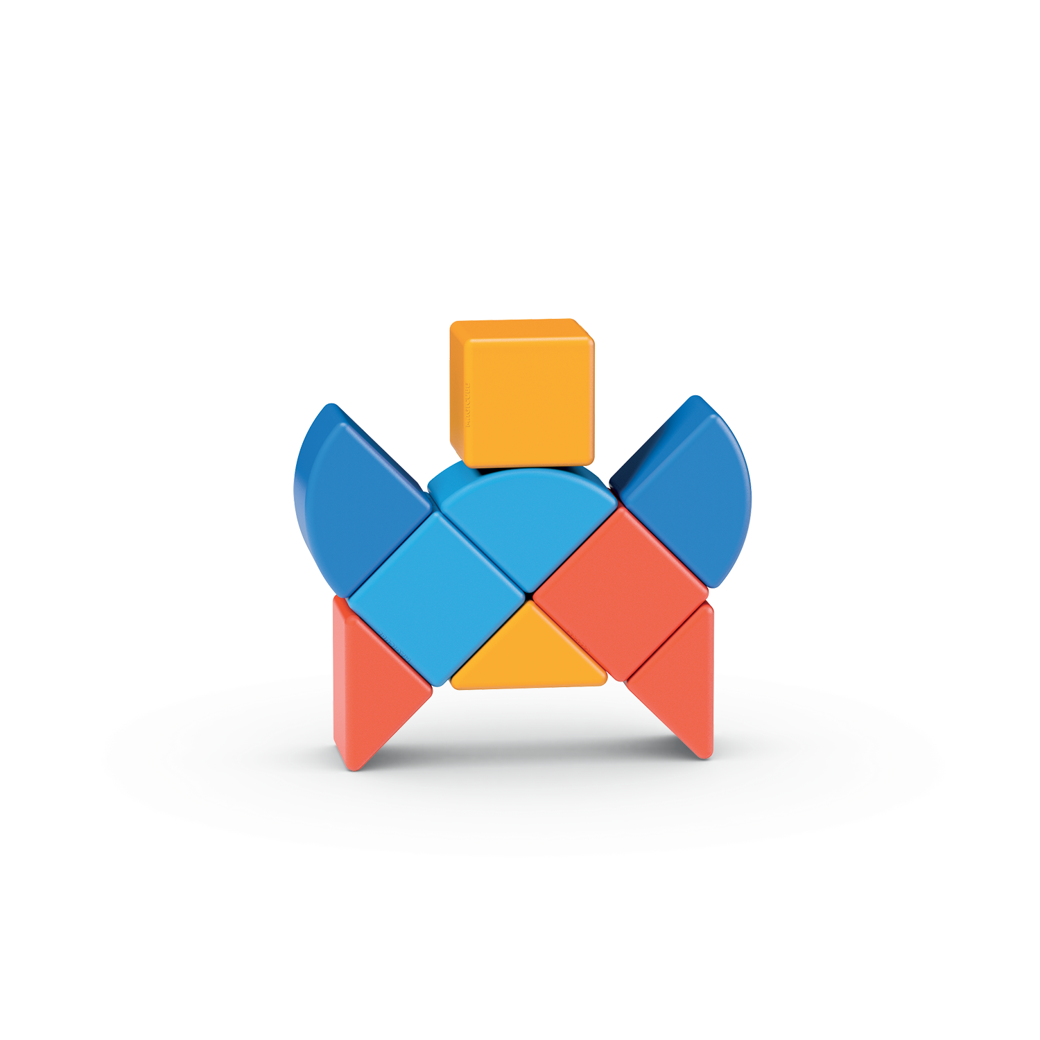 Geomag Magicube Recycled Plastic Magnetic Animals