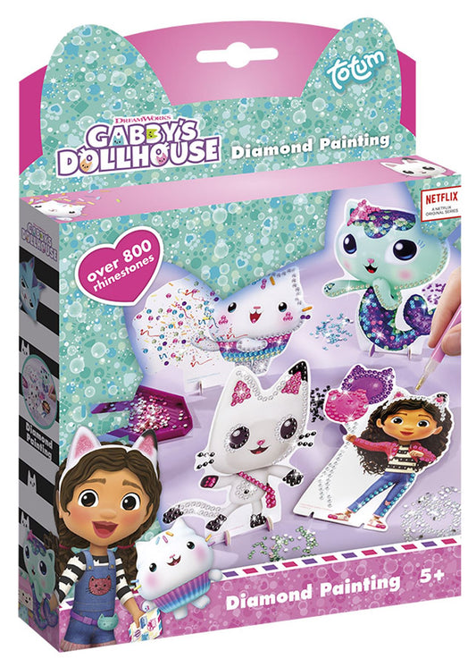 GABBY'S DOLLHOUSE DIAMOND PAINTING