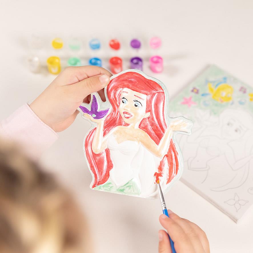 DISNEY PRINCESS CANVAS PLASTER CASTING - 17424