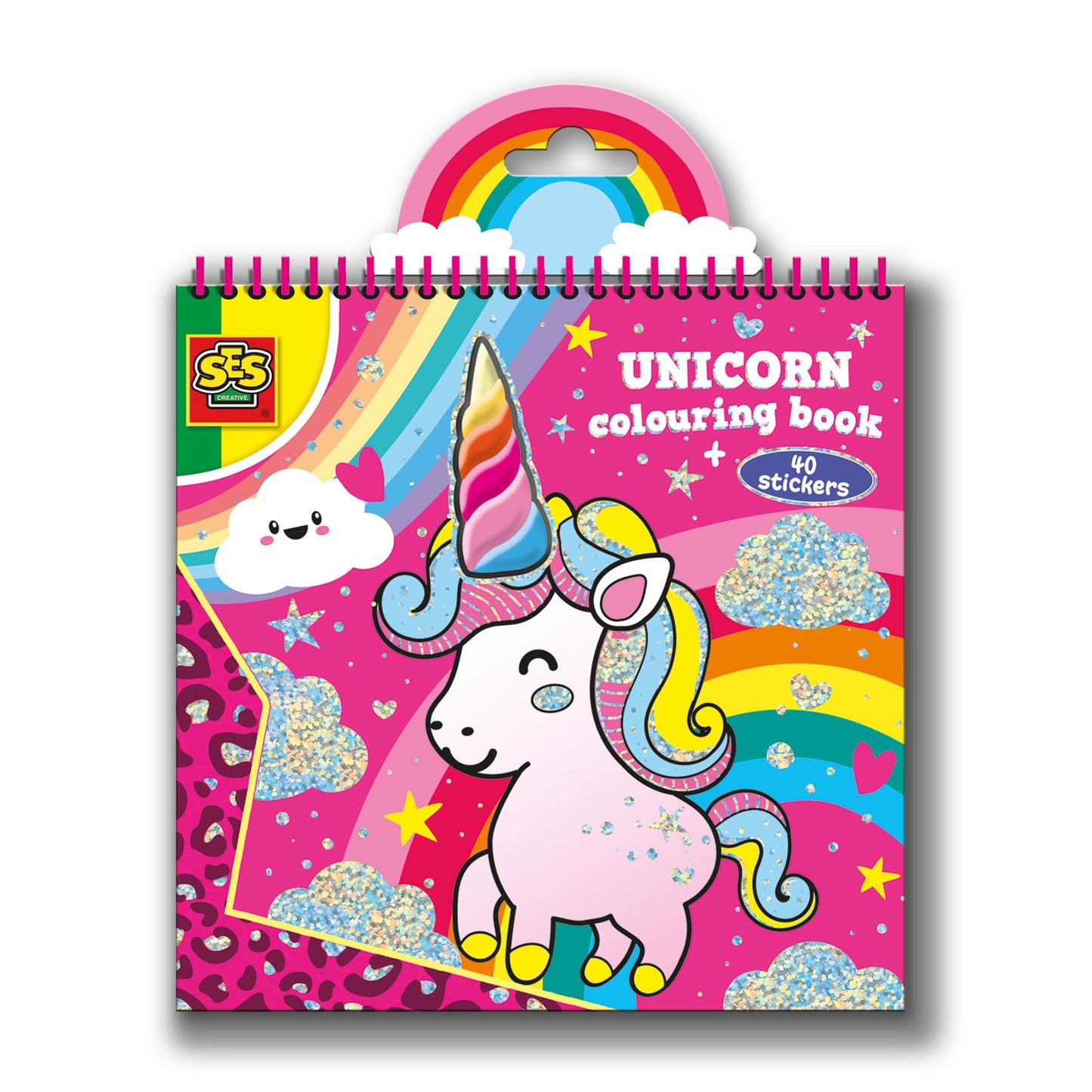 Unicorn colouring book