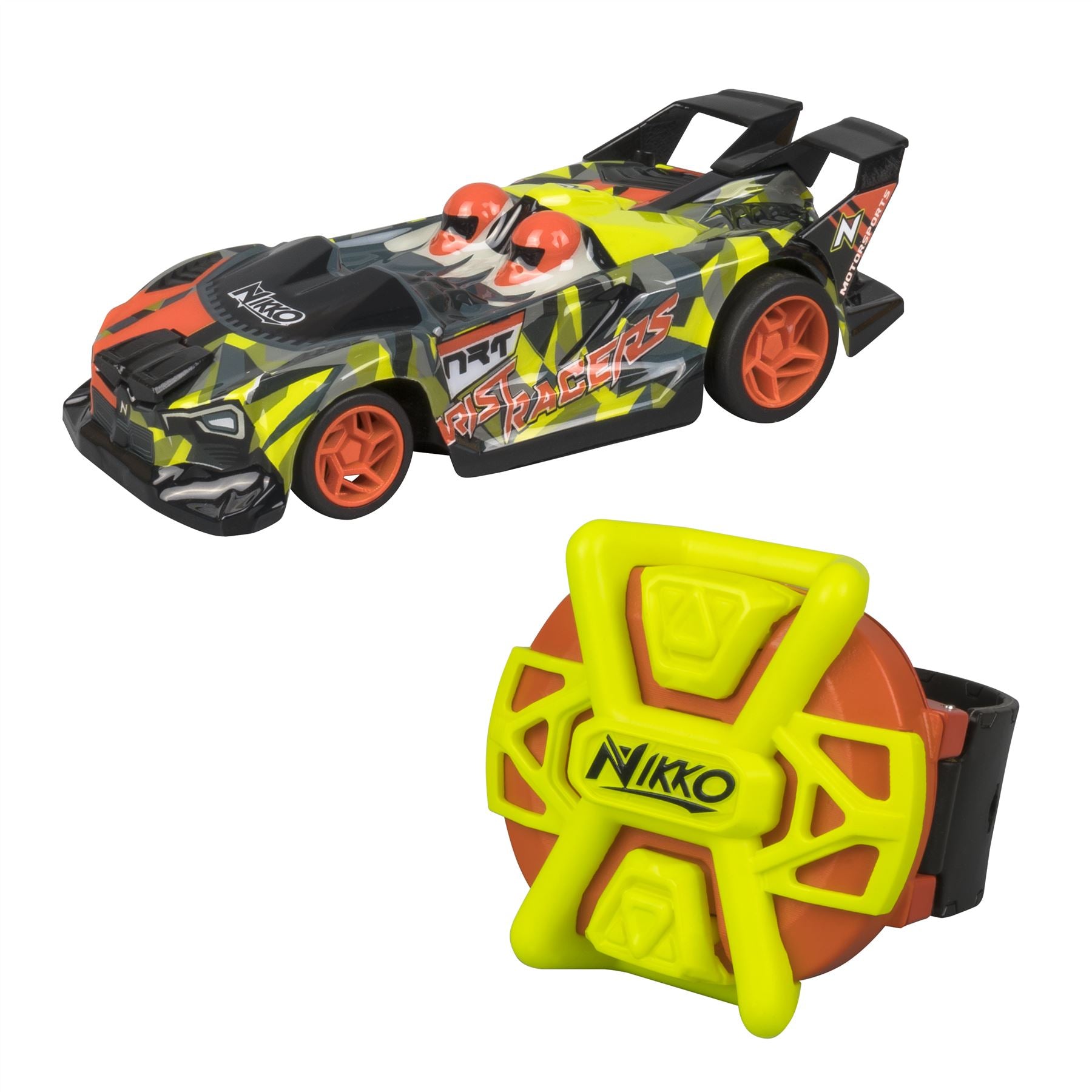 Wrist Racers - Neon Camo Green*