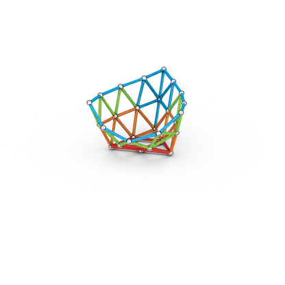 Geomag Magnetic Supercolor - 142 Pieces