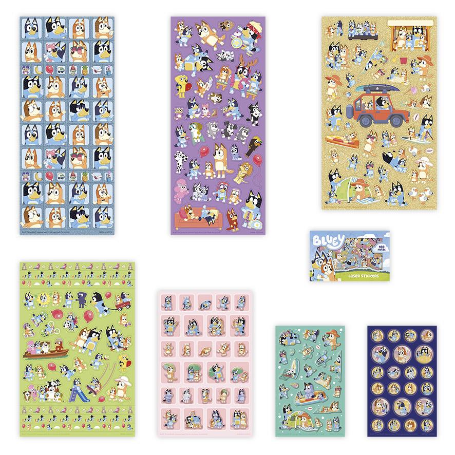 Bluey Super Sticker Set