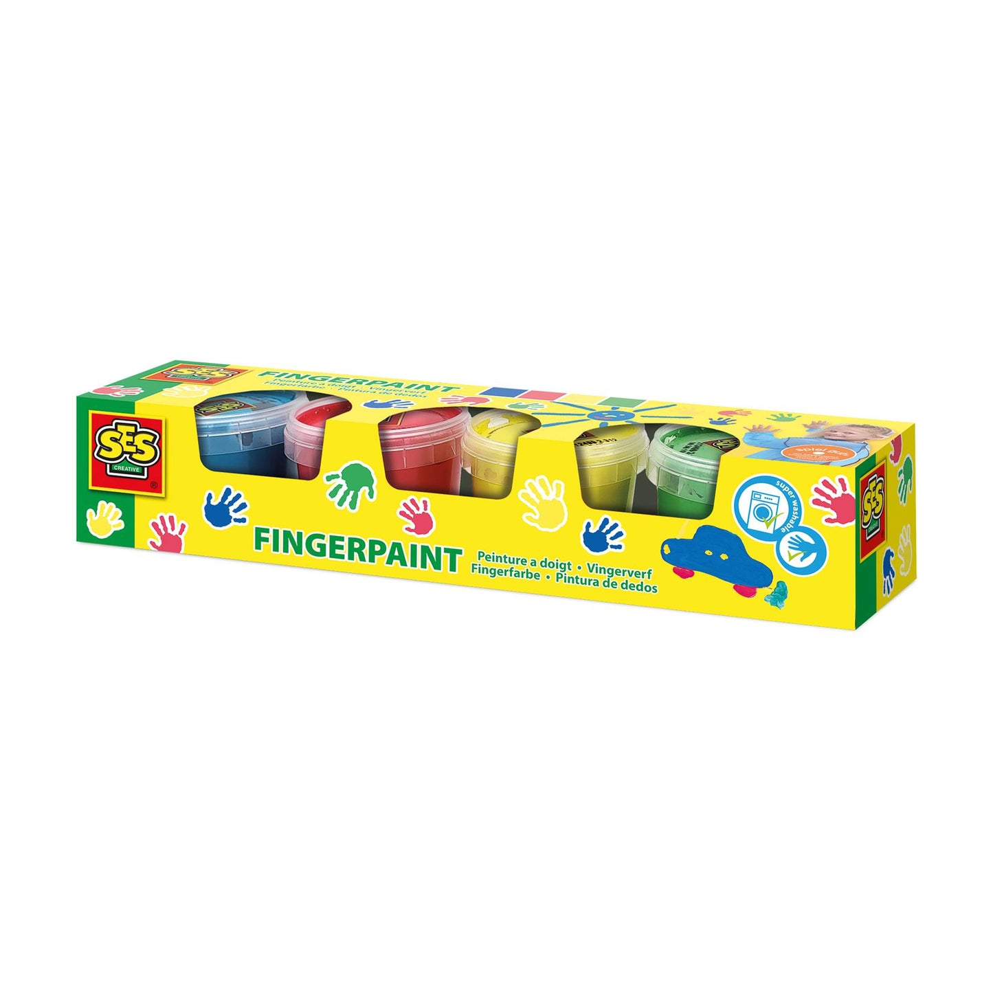 Fingerpaint 4 primary colours x 110ml