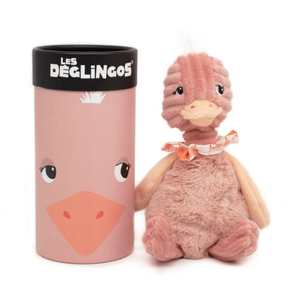 PLUSH SMALL SIMPLY POMELOS THE OSTRICH WITH BOX
