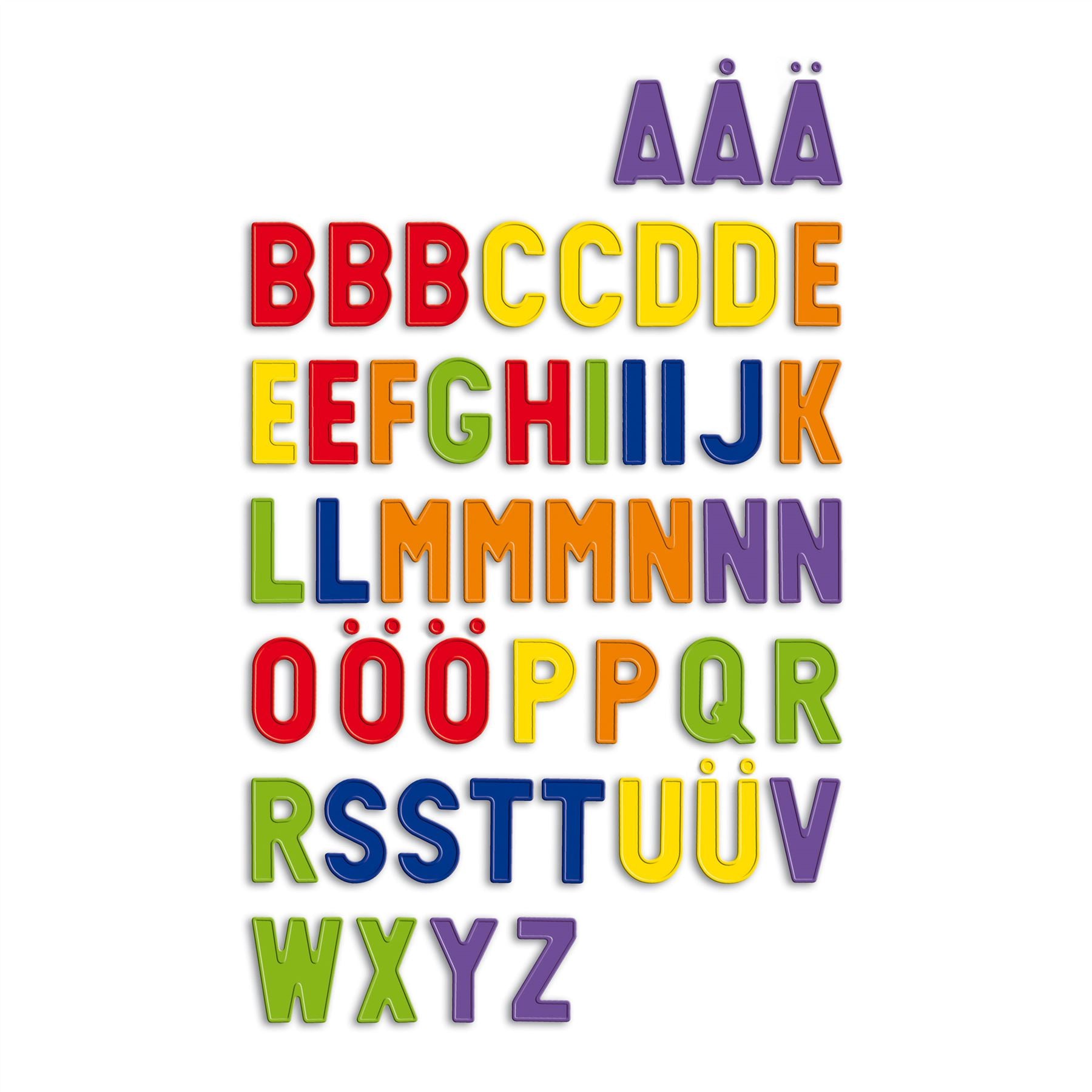 ABC Magnetic - 48 Pieces