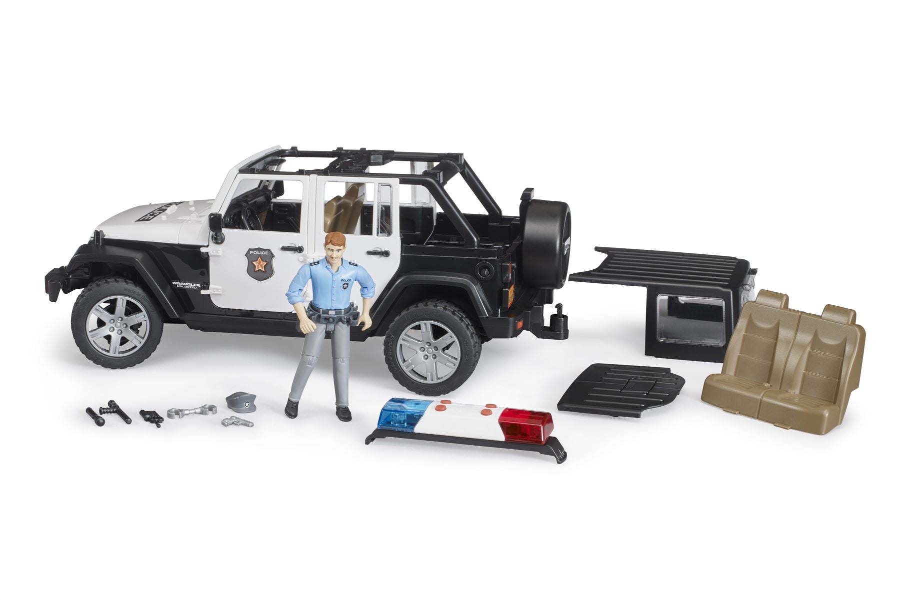 Jeep Wrangler Unlimited Rubicon Police + L+S Module + police