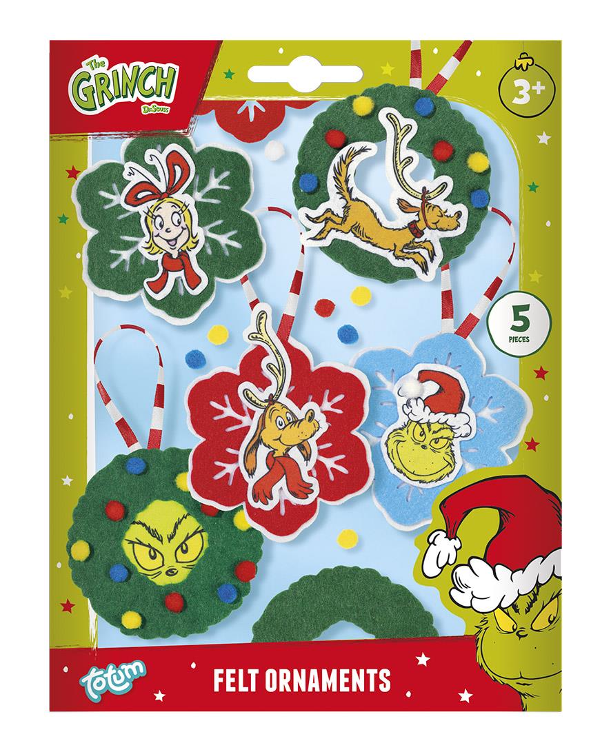 Grinch Felt hangers