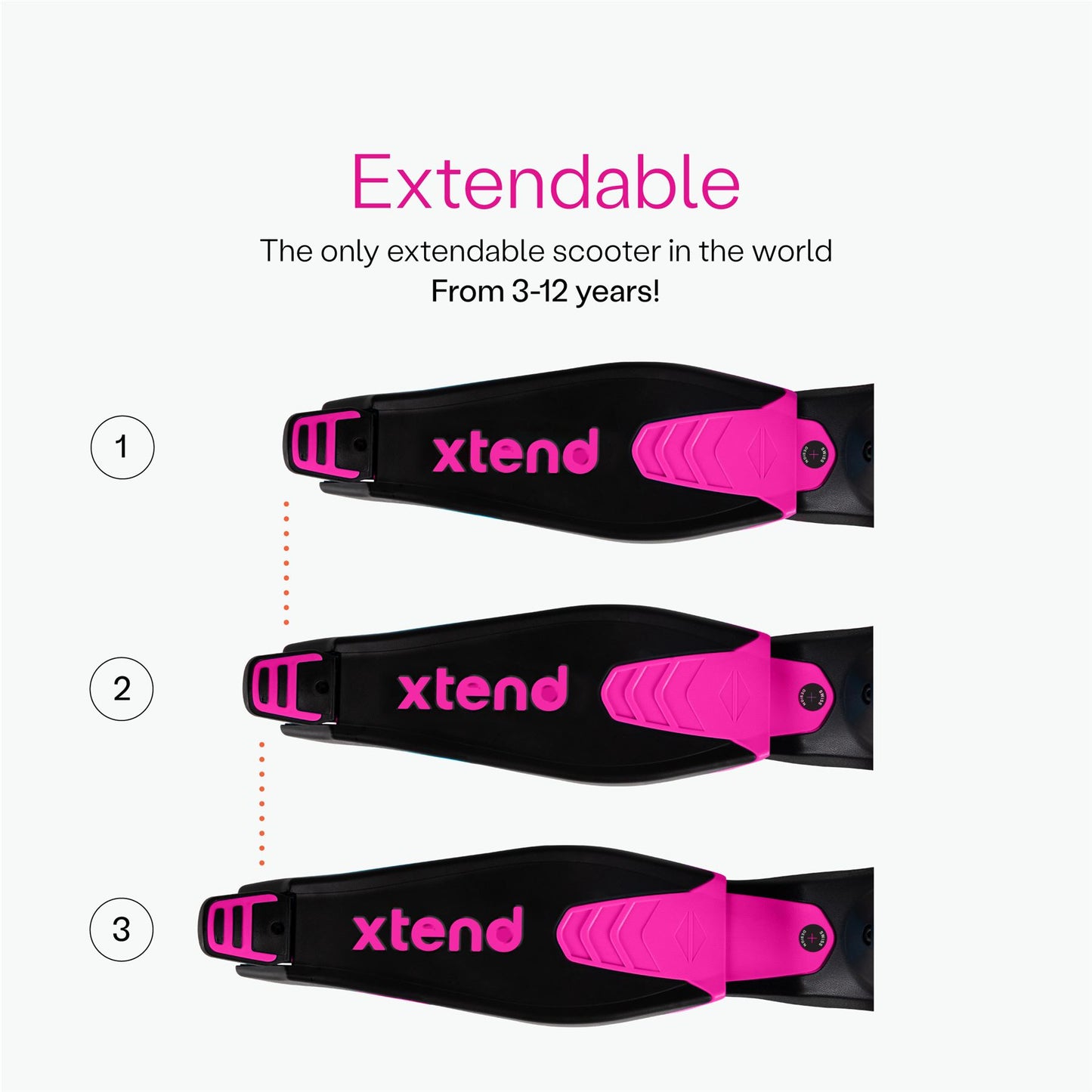 Xtend Scooter Ride on - Pink
