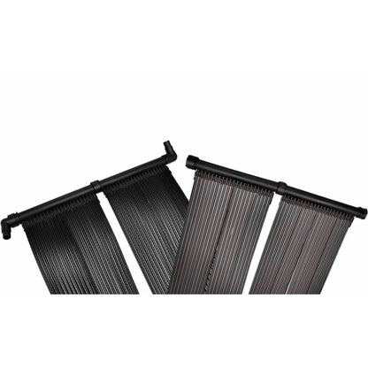 vidaXL Solar Pool Heater Panel 80x620 cm - Black