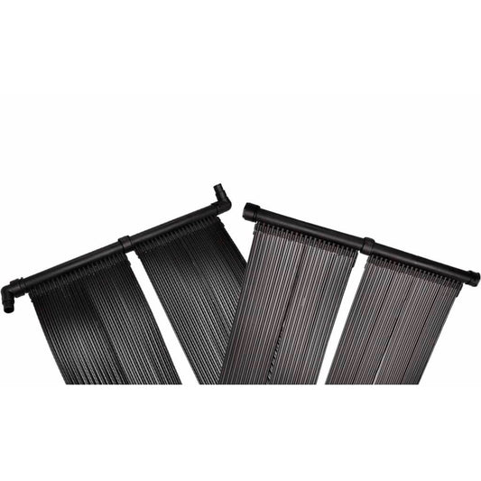 vidaXL Solar Pool Heater Panel 80x620 cm - Black