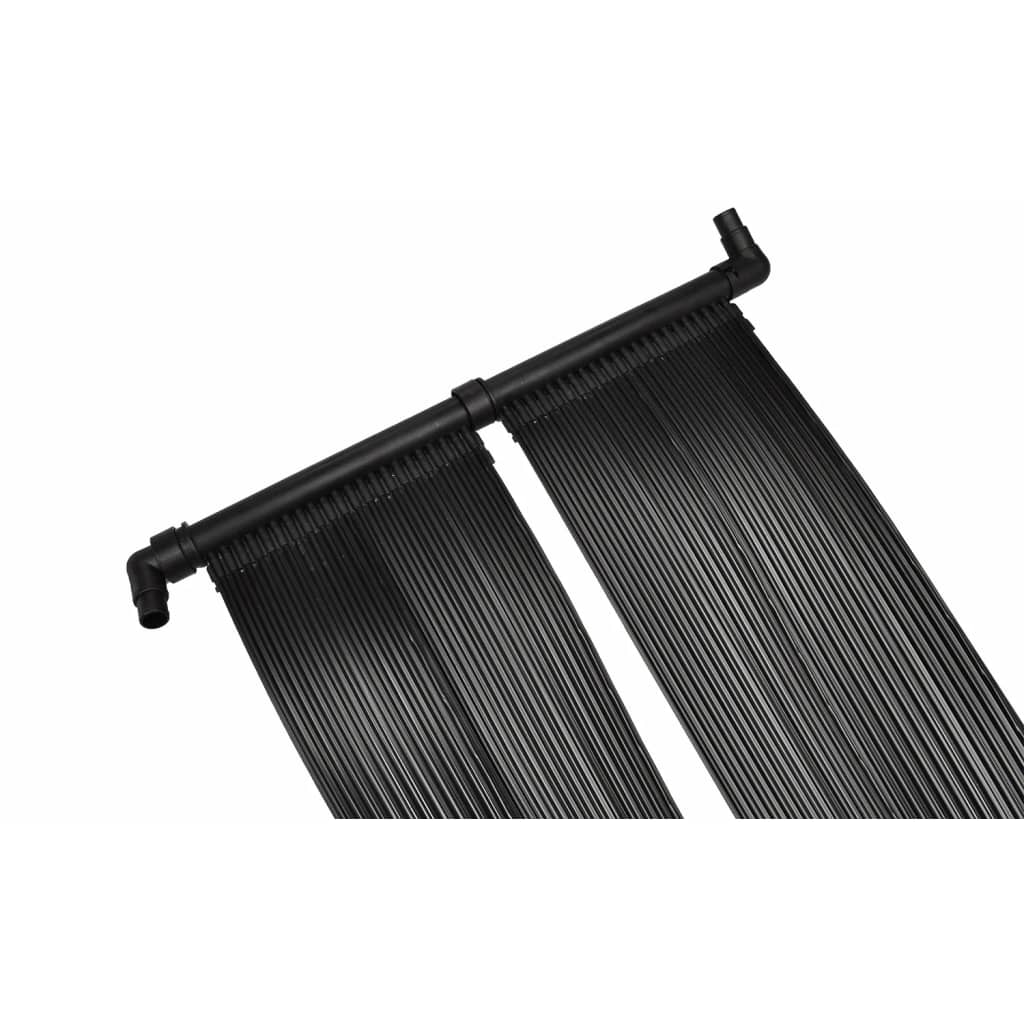 vidaXL Solar Pool Heater Panel 80x620 cm - Black