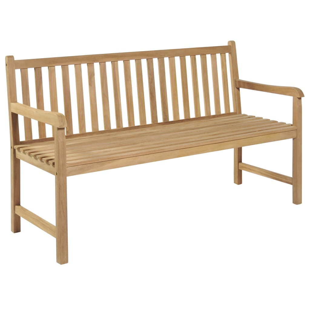 vidaXL Garden Bench 150 cm Teak - Brown