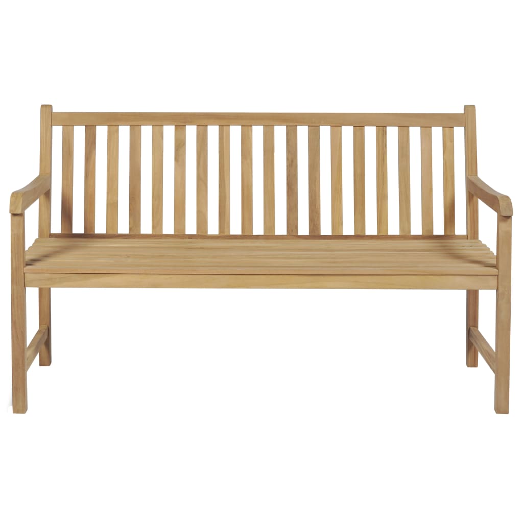 vidaXL Garden Bench 150 cm Teak - Brown