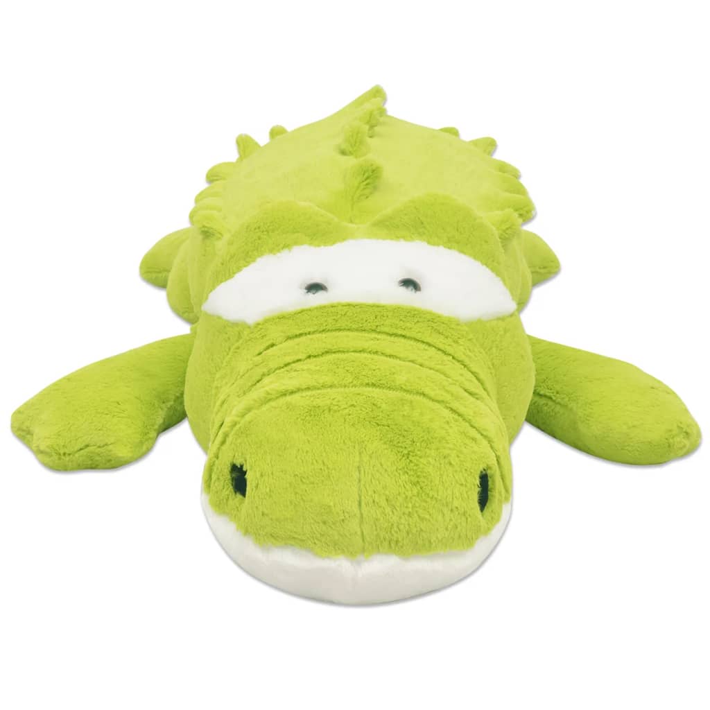 vidaXL Plush Cuddly Toy Crocodile XXL 150 cm - Green