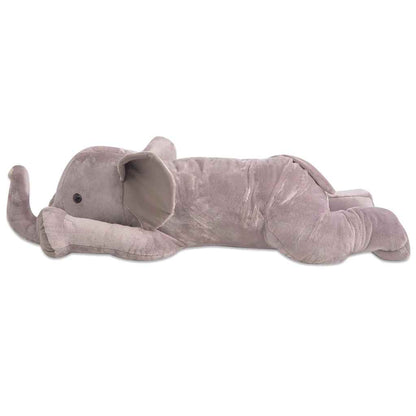 vidaXL Plush Cuddly Toy Elephant XXL 95 cm - Grey